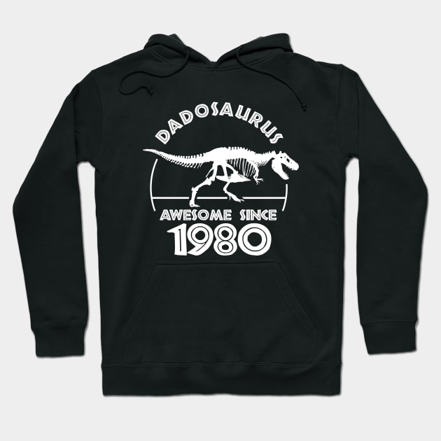 Father Birthday - Born in 1980 Hoodie by TMBTM